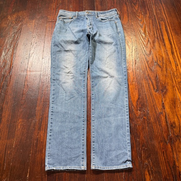 American Eagle Outfitters Other - American Eagle Jeans Mens 31x32 Blue Slim Straight Stretch Faded Whiskers